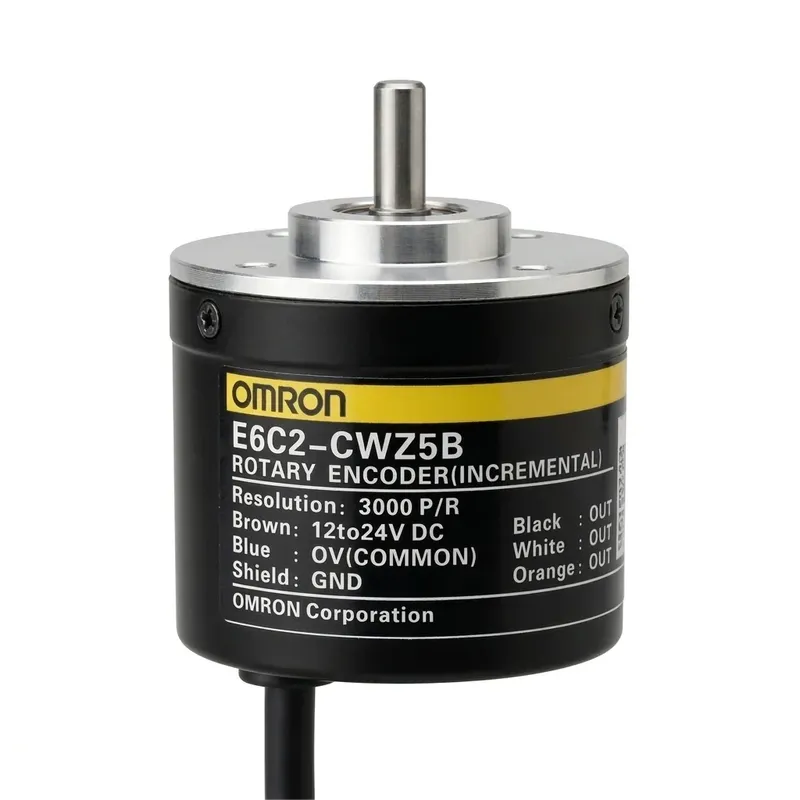 Omron E6C2-CWZ5B Rotary Encoder, 600 P/R, 5–24 VDC, IP64