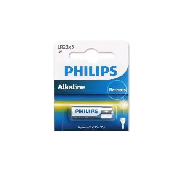 PHILIPS Alkaline Battery 12V A23 (LR23 Minicell)