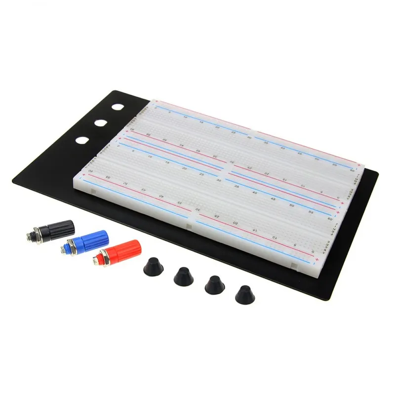 1660-Point Solderless Breadboard with Binding Posts and Aluminum Base