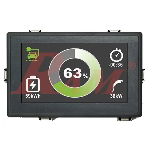 HKT070DTA-1C 7-inch Smart TFT LCD with RS232 and Frame