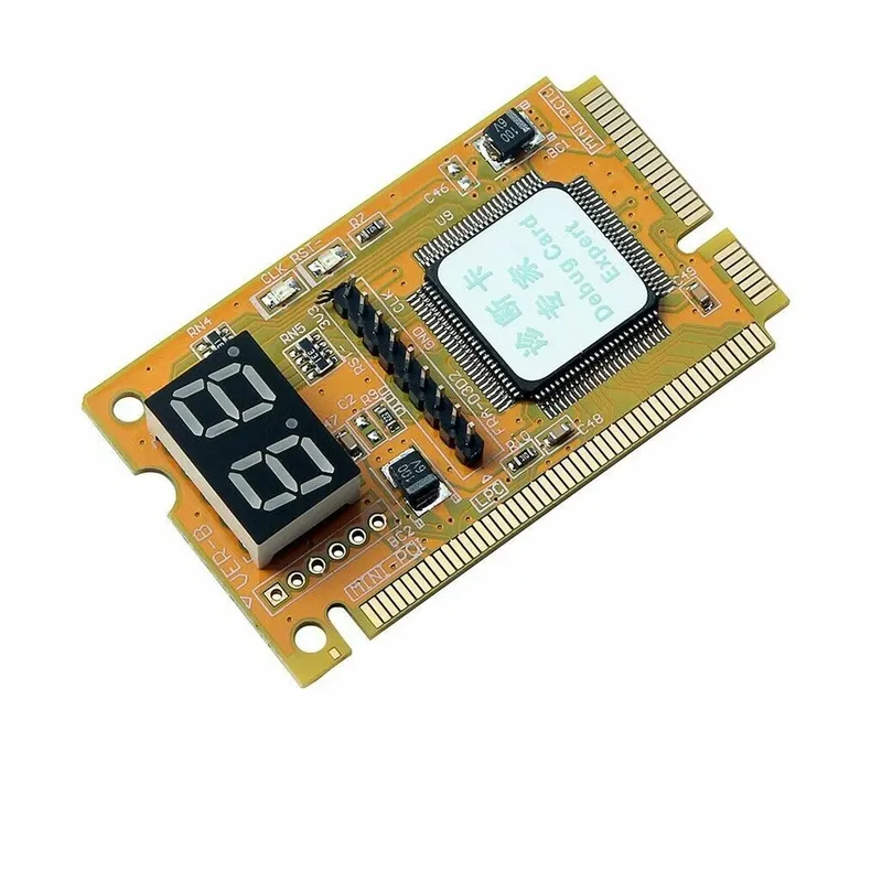بطاقة تشخيص مختصرة 3 في 1 للوحات الأم (PCI وPCIe وLPC)