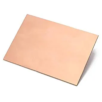 لوحة دوائر مطبوعة خام FR4 مزدوجة الوجه مغلفة بالنحاس بمقاس 20×30 سم وسمك 1.6 مم
