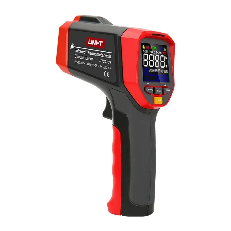 مقياس حرارة بالأشعة تحت الحمراء UNI-T UT303C+