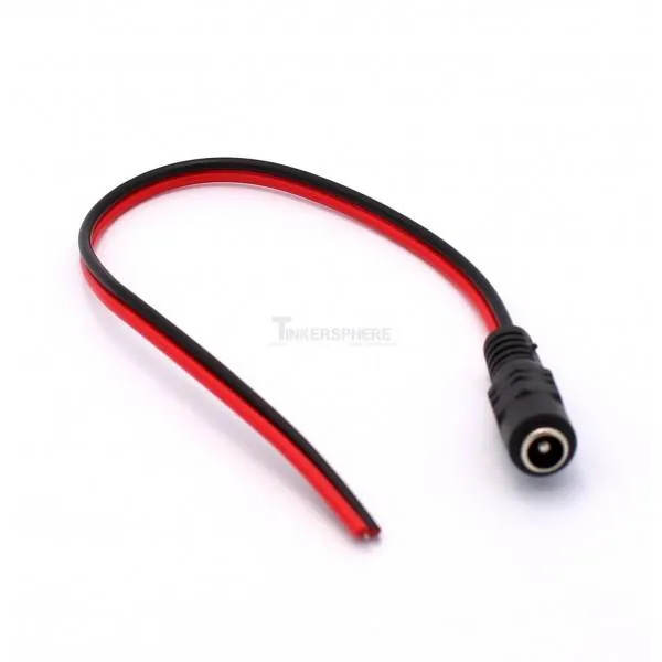 DC Female Power Jack with Cable