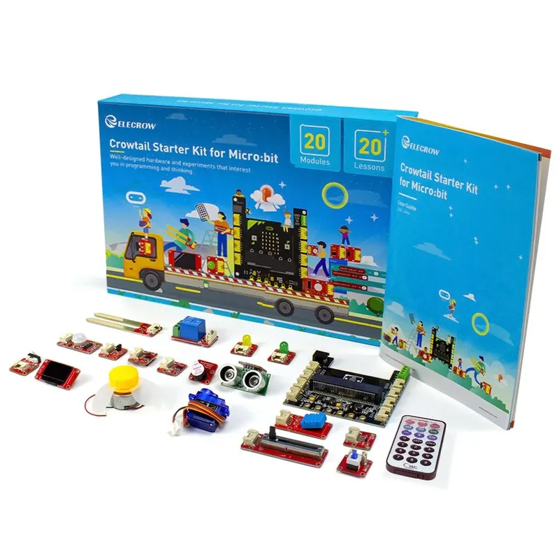 مجموعة ELECROW Crowtail Starter للمتحكم Micro:bit