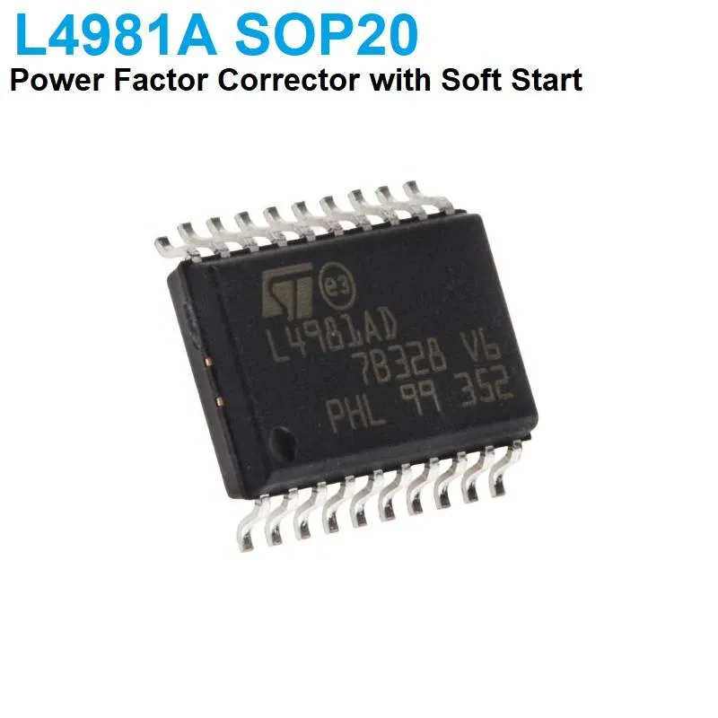 L4981A PFC Controller IC with Soft Start SOP-20