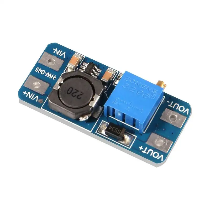 MT3608 Adjustable DC-DC Step-Up Boost Converter Module