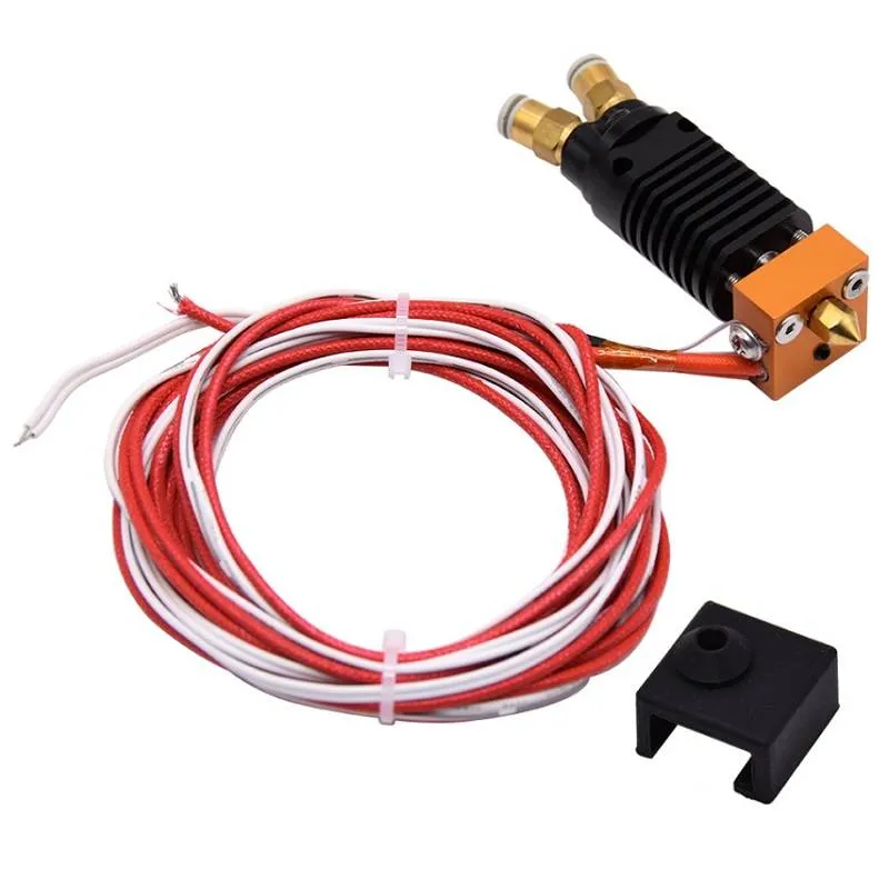 3D Printer Dual Color Extruder Printhead Accessory 24V 40W