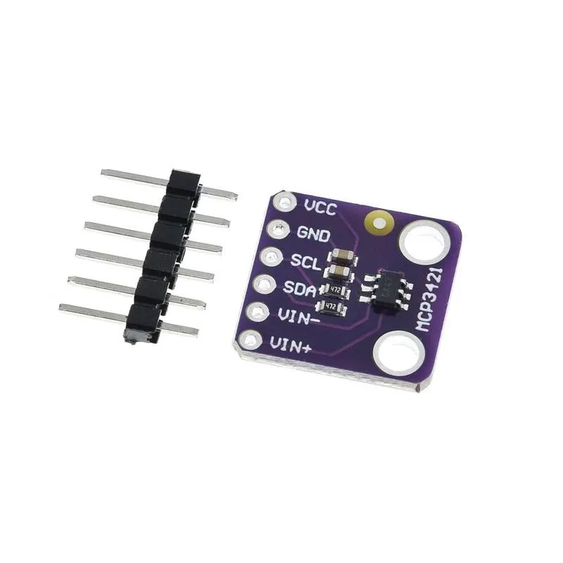 MCP3421 18-bit High Precision ADC Module GY-MCP3421 I2C