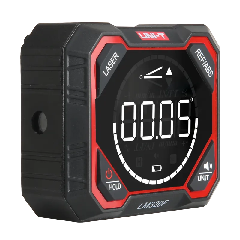 UNI-T LM320F Digital Angle Meter with Laser Lines and Magnetic Base