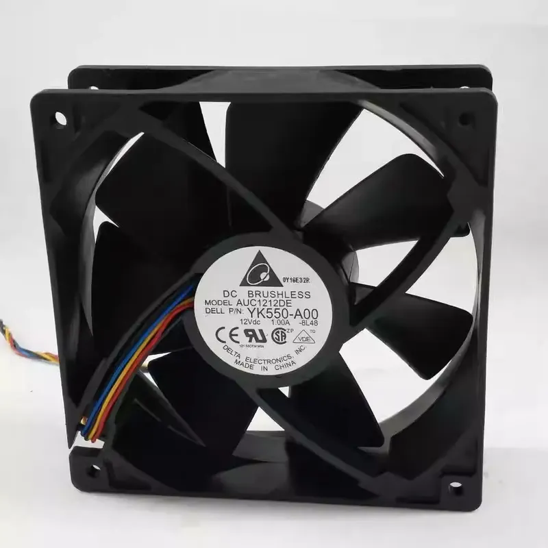مروحة تبريد Delta AUC1212DE بجهد 12 فولت وتيار 1 أمبير