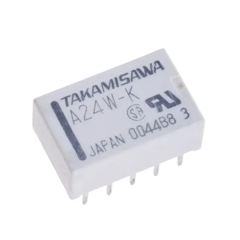 مرحل إشارة FUJITSU A24W-K بجهد ملف 24 فولت تيار مستمر و10 أطراف