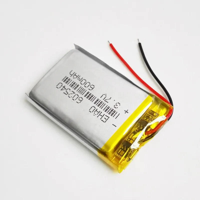 LiPo Battery Cell 3.7V 600mAh PCM Protected