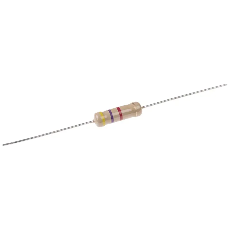 Carbon Resistor 4.7K Ohm 2W Through Hole