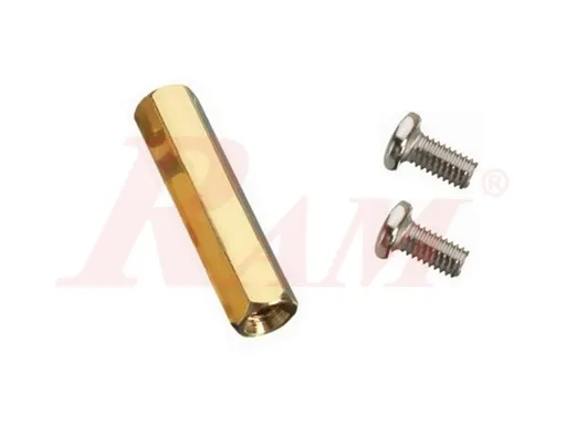 Copper PCB Spacer 8mm F/F (M3 x 8mm)