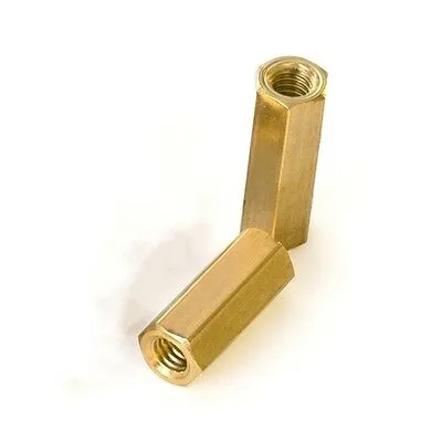 فاصل نحاسي سداسي M3 × 15 مم أنثى-أنثى (قطعة واحدة)