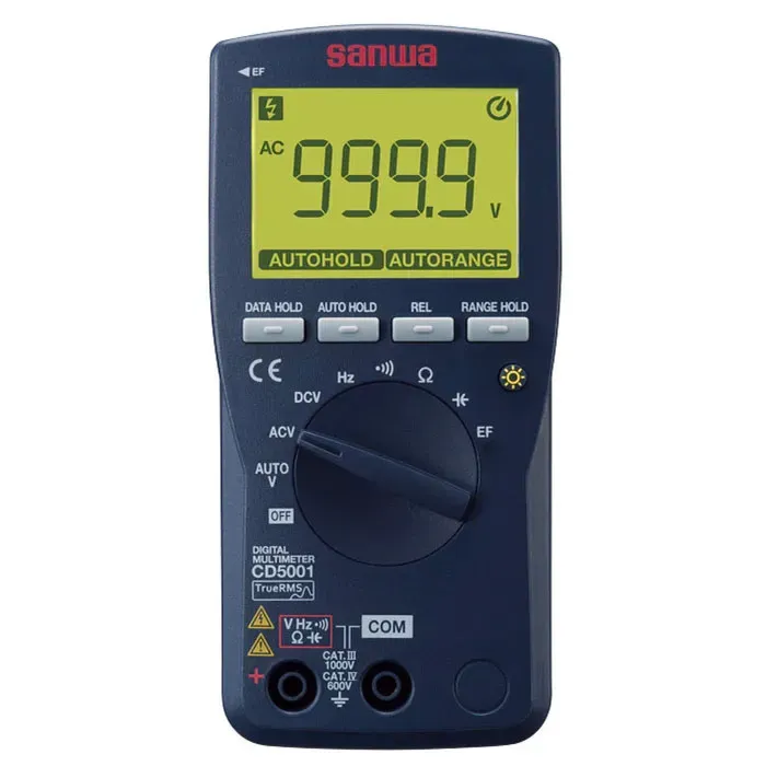 Sanwa CD5001 Digital Multimeter True RMS with EF Sensing