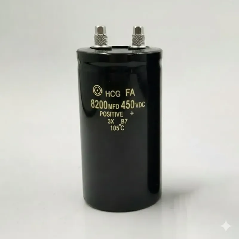 Screw Terminal Aluminum Electrolytic Capacitor 8200µF 450V