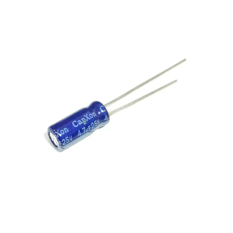 Radial Electrolytic Capacitor 4.7uF 25V 5x11mm