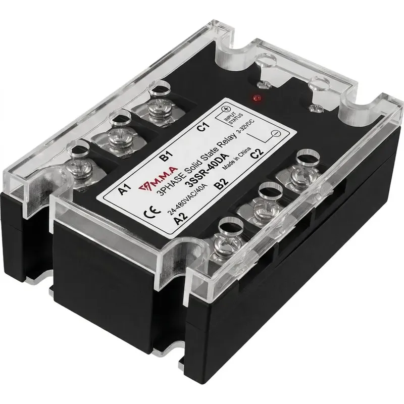 3SSR-40DA Three-Phase Solid State Relay 40A 24-480VAC Output