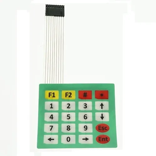 Membrane Keypad 4x5 (20 Keys) with 8-pin Dupont Connector