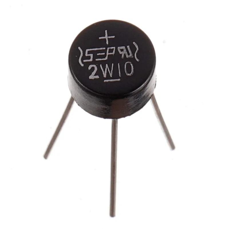 2W10 Bridge Rectifier 2A 1000V Single-Phase