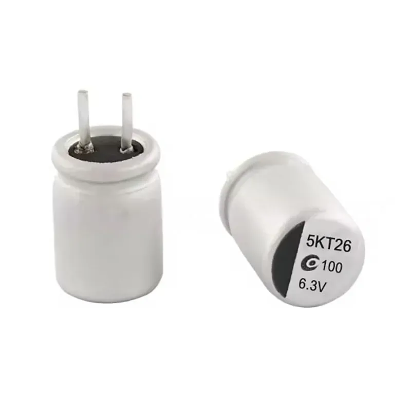 100µF 6.3V Electrolytic Capacitor 6x5mm DIP