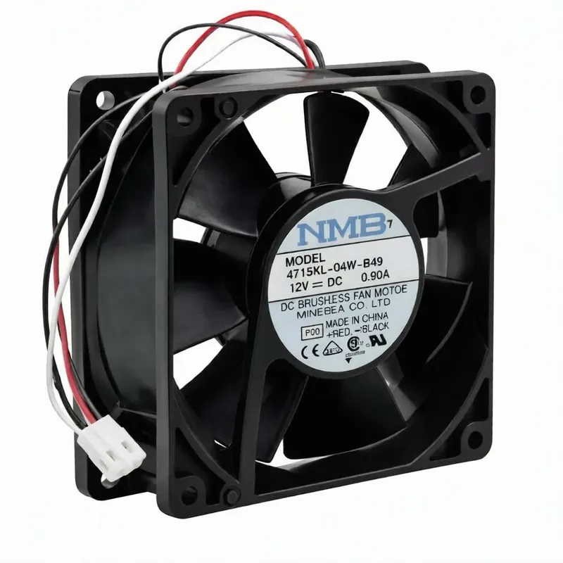 NMB 4715KL-04W-B46 DC Fan 12V 0.9A 120x120x38mm