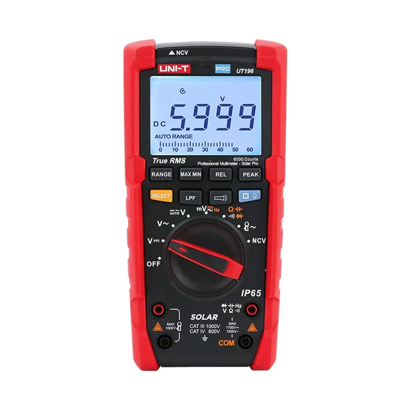 UNI-T UT196 1700V DC True RMS Solar Multimeter