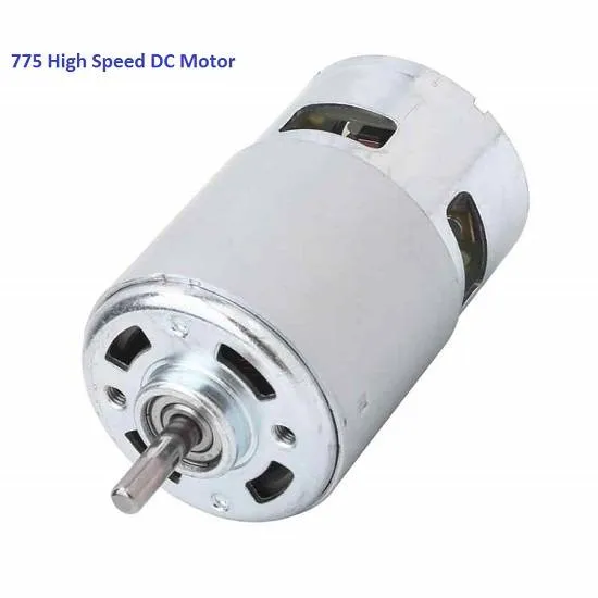775 DC Motor 12-24V High Speed Double Ball Bearing