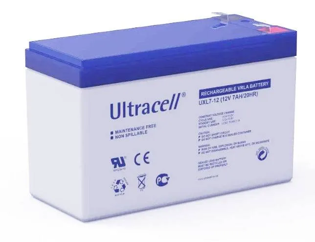 Ultracell UXL 12V 7Ah Sealed Lead Acid Battery