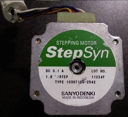 Used NEMA 23 Stepper Motor, Body 56.7 x 56.7 x 52.8 mm