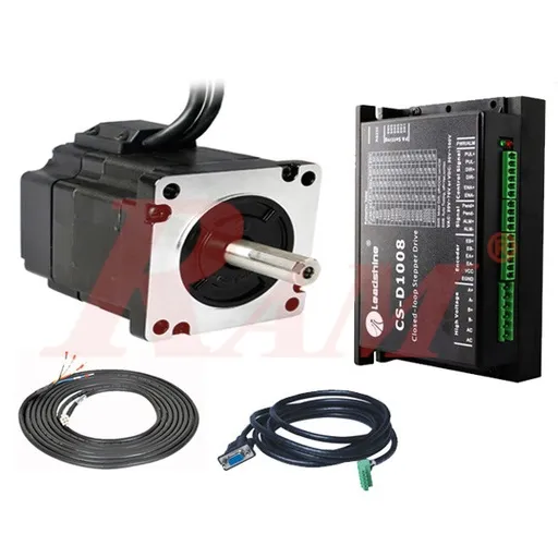 Leadshine NEMA-34 Closed Loop Stepper Motor 12 N.m IP65 with CS-D1008 Driver