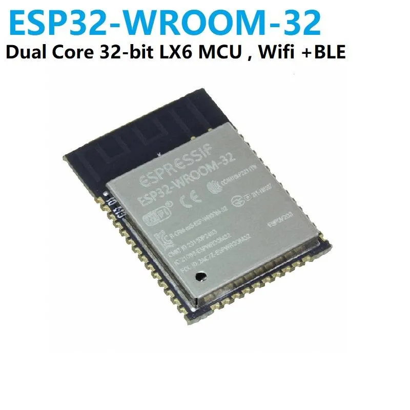 Espressif ESP32-WROOM-32 Dual-Core Wi-Fi & Bluetooth Module