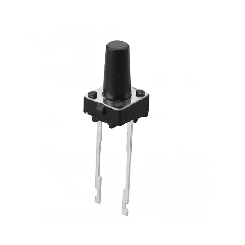 زر ضغط صغير ثنائي الأطراف 6×6×9.5 مم