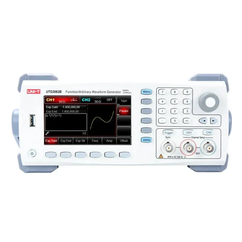 UNI-T UTG2062B 60 MHz Dual-Channel DDS Waveform Generator