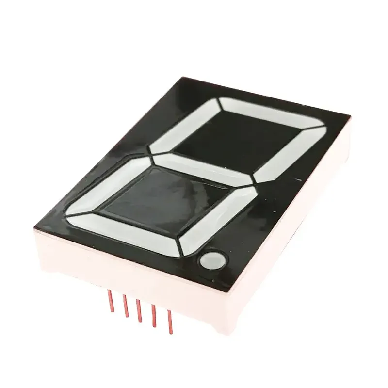 15BS 1.5 Inch Single Digit 7-Segment Red LED Display, Common Anode