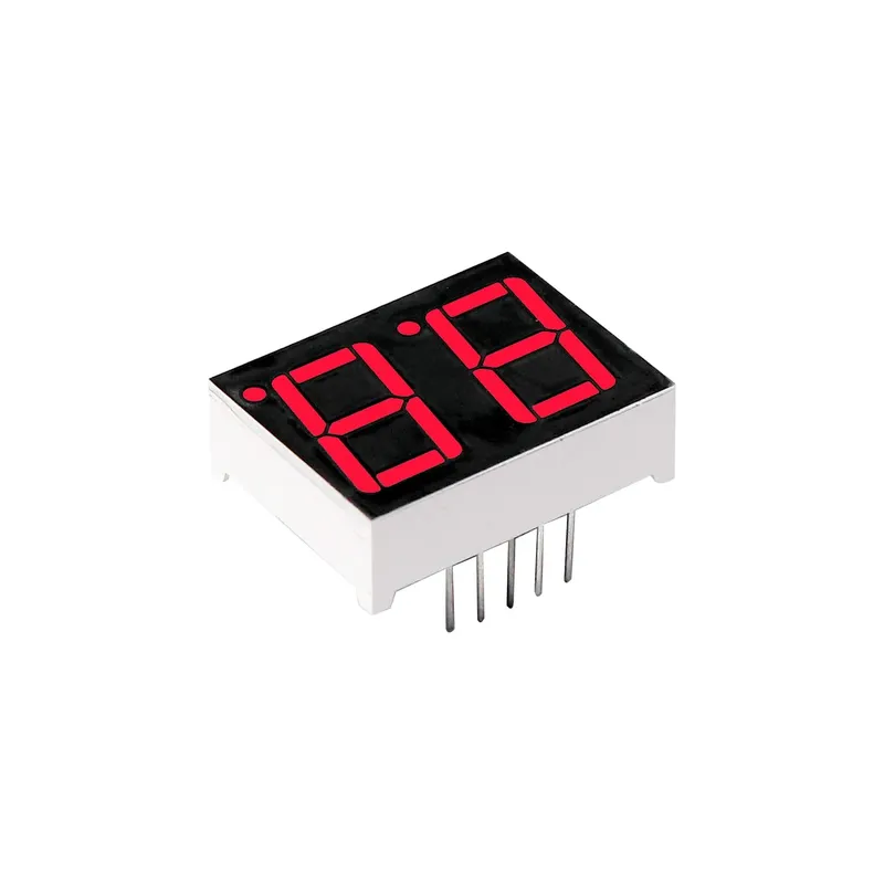 4021BS 0.4 inch Two Digit 7-Segment Red LED Display Common Anode