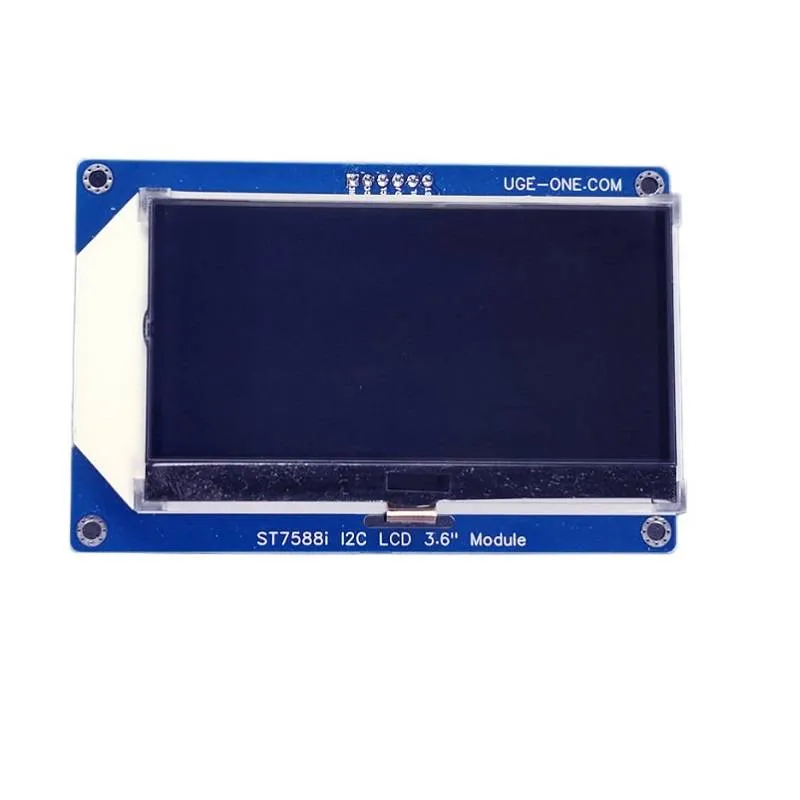 3.6-inch 128x64 Graphic LCD Module ST7588 I2C