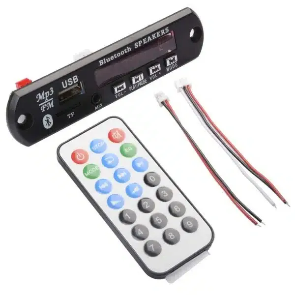 Bluetooth MP3 Decoder Board with SD Card, USB, FM and Remote Control