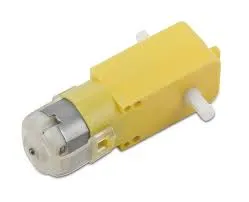 DC Geared Motor Dual Shaft BO Motor 3-12V, 100 RPM