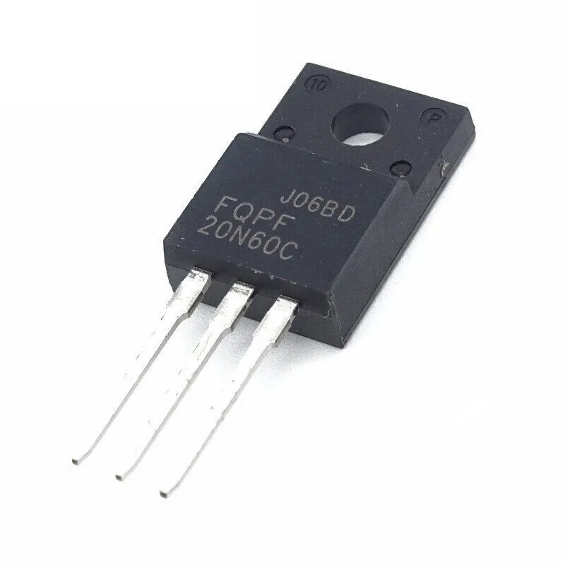 ترانزستور MOSFET ‏FQPF20N60 ‏قناة N ‏600 فولت ‏20 أمبير ‏TO-220F