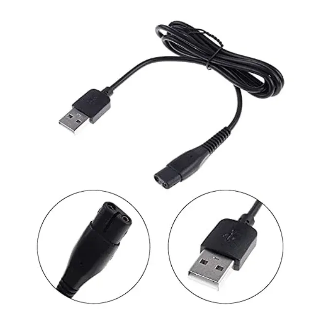 USB Charging Cord for Electric Shaver