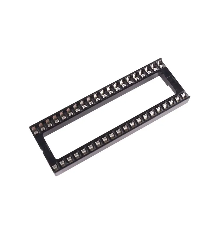 40-Pin DIP IC Socket, 2.54mm Pitch