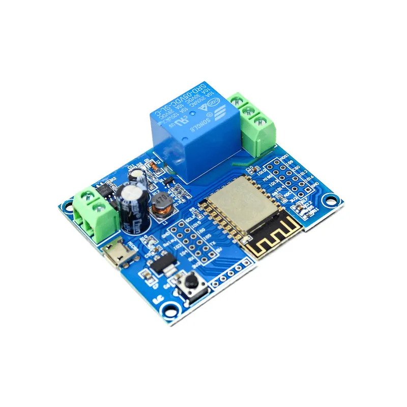 ESP8266 WiFi 1-Channel Relay Module ESP-12F, DC5-80V