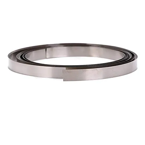 99.96% Pure Nickel Strip 0.1 x 5 mm for Battery Welding, 1 Meter