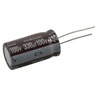Electrolytic Capacitor 330µF 100V Radial
