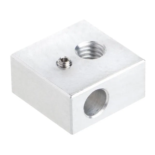 MK8 Aluminum Heating Block 20x20x10mm for 3D Printer