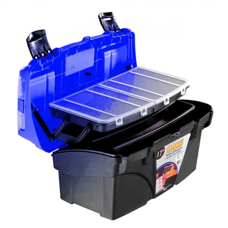 Mano Plastic Toolbox Port Bag 17-inch Blue BL.O-17B