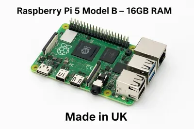 لوحة Raspberry Pi 5 بذاكرة 16 جيجابايت
